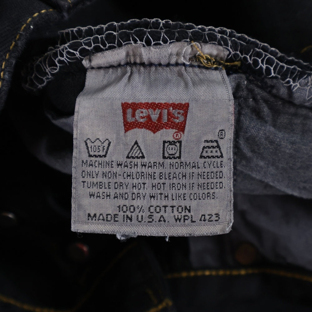 Levi's(リーバイス) 90S VINTAGE 501 ボタン裏544 製品染め ボタンフライ ヴィンテージ デニムパンツ インディゴ 6501-0193