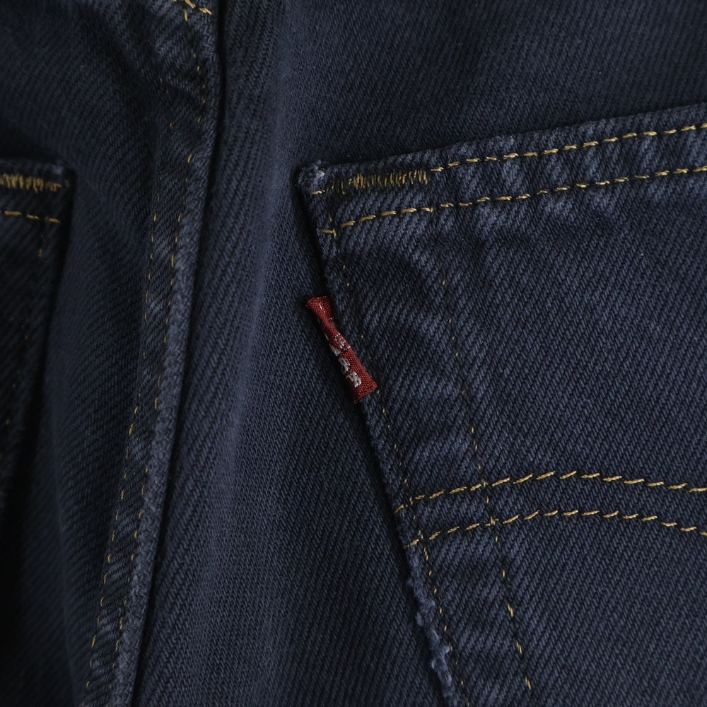 Levi's(リーバイス) 90S VINTAGE 501 ボタン裏544 製品染め ボタンフライ ヴィンテージ デニムパンツ ブラック 6501-0133