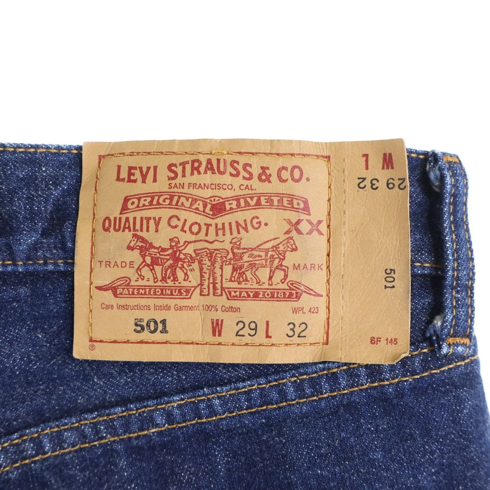Levi's(リーバイス) 00S VINTAGE 501 ボタン裏359 ストレート ボタンフライ ヴィンテージ デニムパンツ インディゴ