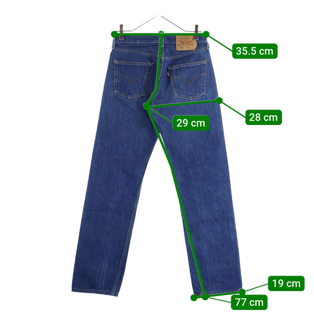Levi's(リーバイス) 90S VINTAGE 501XX ボタン裏647 ボタンフライ ヴィンテージ デニムパンツ インディゴ 00501-0000