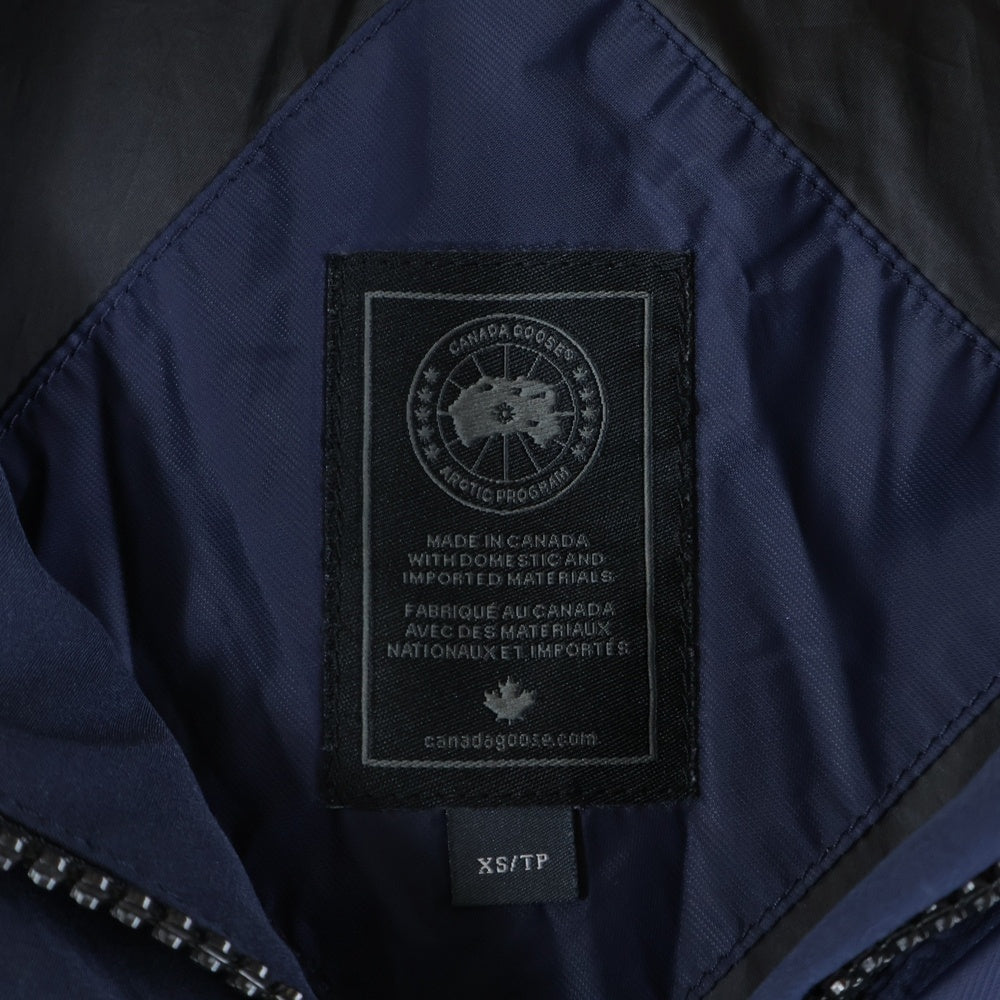 CANADA GOOSE(カナダグース) ALTONA アルトナ アームロゴパッチ ダウンコート ネイビー レディース 3207LB
