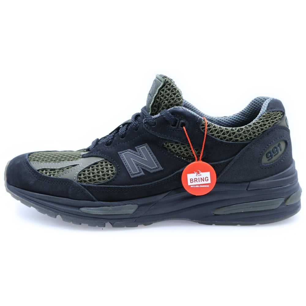 STONE ISLAND(ストーンアイランド) ×New Balance 991V2 ニューバランス US8 1/2 /26.5cm カーキ/ブラック U991SD2