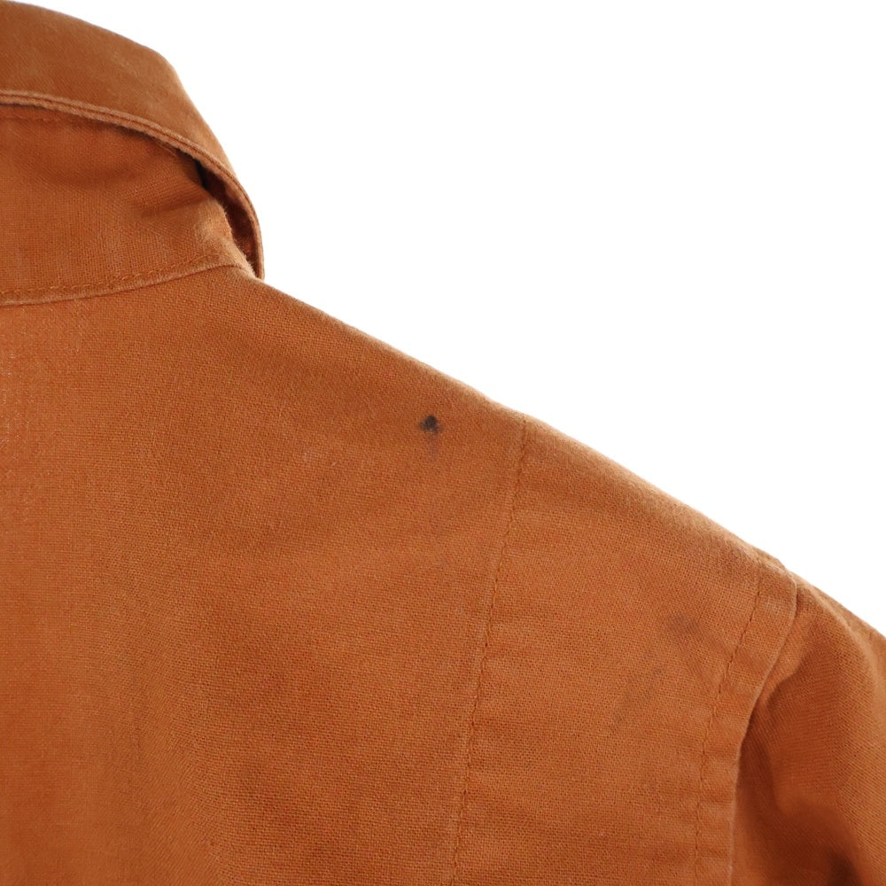 Columbia(コロンビア) エンブロイダリー ロゴ ボタンダウン 長袖 シャツ ブラウン HM7014