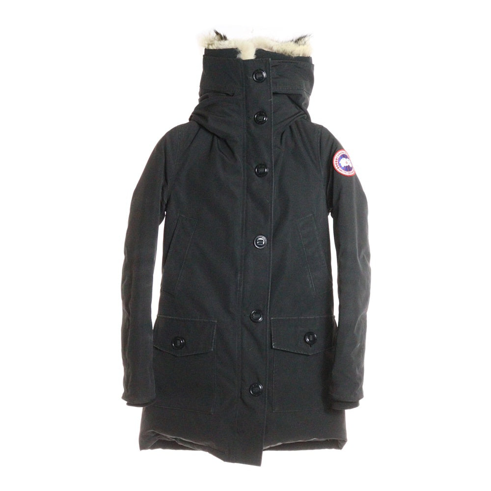 CANADA GOOSE(カナダグース) BRONTE PARKA ブロンテパーカ ファーフーデッド ダウンジャケット ブラック レディース 2603JL R