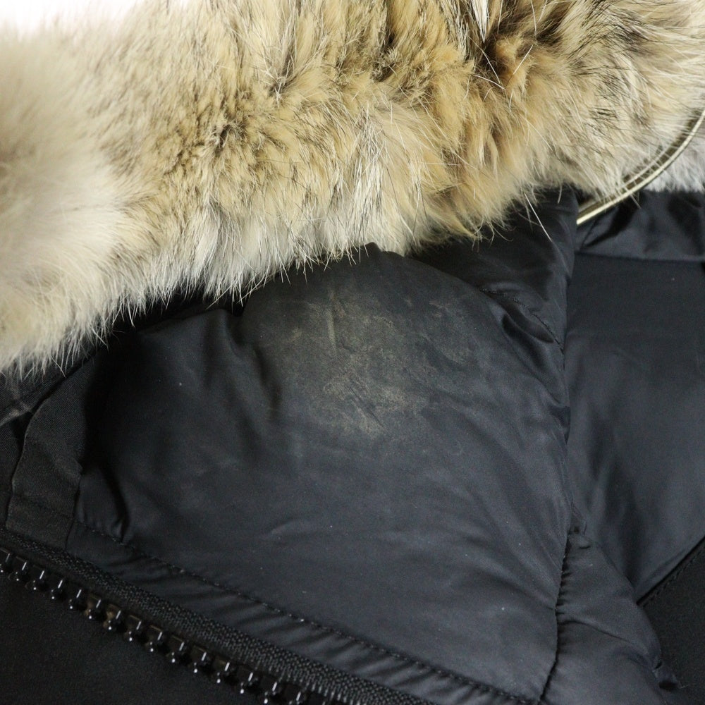 CANADA GOOSE(カナダグース) BRONTE PARKA ブロンテパーカ ファーフーデッド ダウンジャケット ブラック レディース 2603JL R