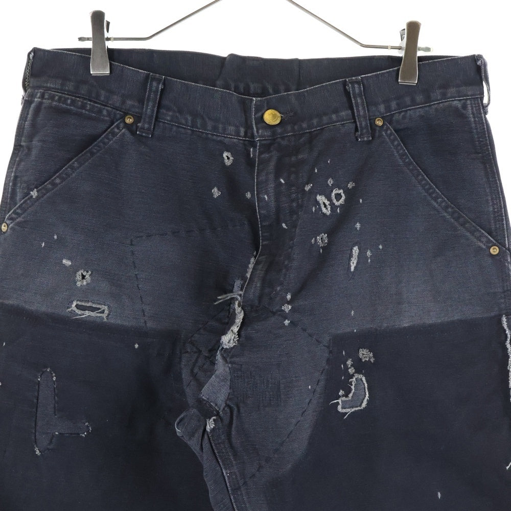 SAINT MICHAEL(セントマイケル) 24AW DENIM DOUBLE KNEE ダメージ加工