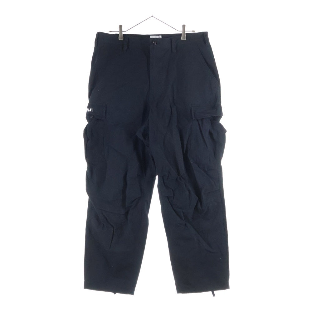 WTAPS(ダブルタップス) 23SS MILT9601/TROUSERS/NYCO.RIPSTOP リップストップ ミル カーゴパンツ トラウザー ブラック 231WVDT-PTM09