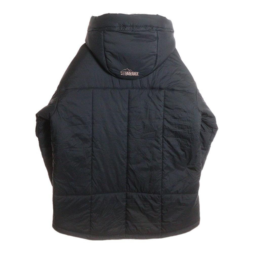 Marmot(マーモット) 25AW GORE-TEX 3L ALPINIST JACKET ゴアテックス スリーレイヤー アルピニスト フーデッド ジップアップ 中綿ジャケット ブラック MTFW25MJK350AP