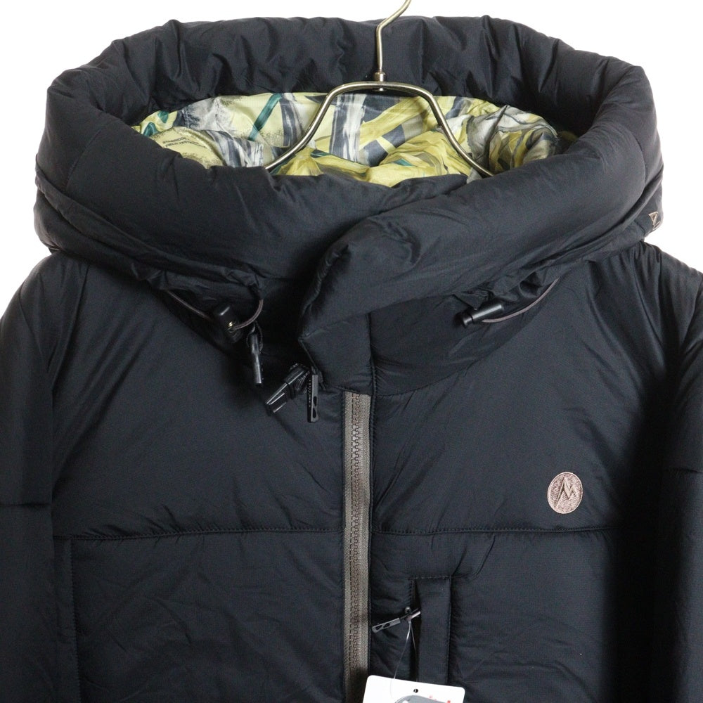 Marmot(マーモット) 25AW GORE-TEX 3L ALPINIST JACKET ゴアテックス スリーレイヤー アルピニスト フーデッド ジップアップ 中綿ジャケット ブラック MTFW25MJK350AP