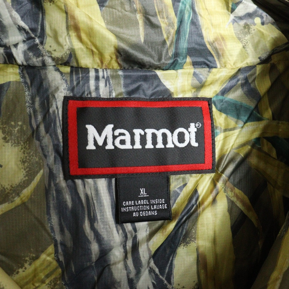 Marmot(マーモット) 25AW GORE-TEX 3L ALPINIST JACKET ゴアテックス スリーレイヤー アルピニスト フーデッド ジップアップ 中綿ジャケット ブラック MTFW25MJK350AP