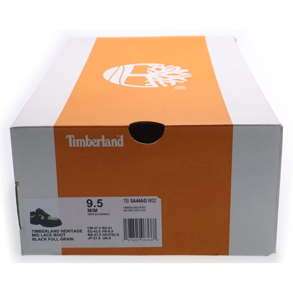 Timberland(ティンバーランド) ×THE APARTMENT HERITAGE MOC TOE MID ジ アパートメント ヘリテージ モック トゥ ハイカットスニーカー ブラック US9.5/27.5cm TB0A44AGW02