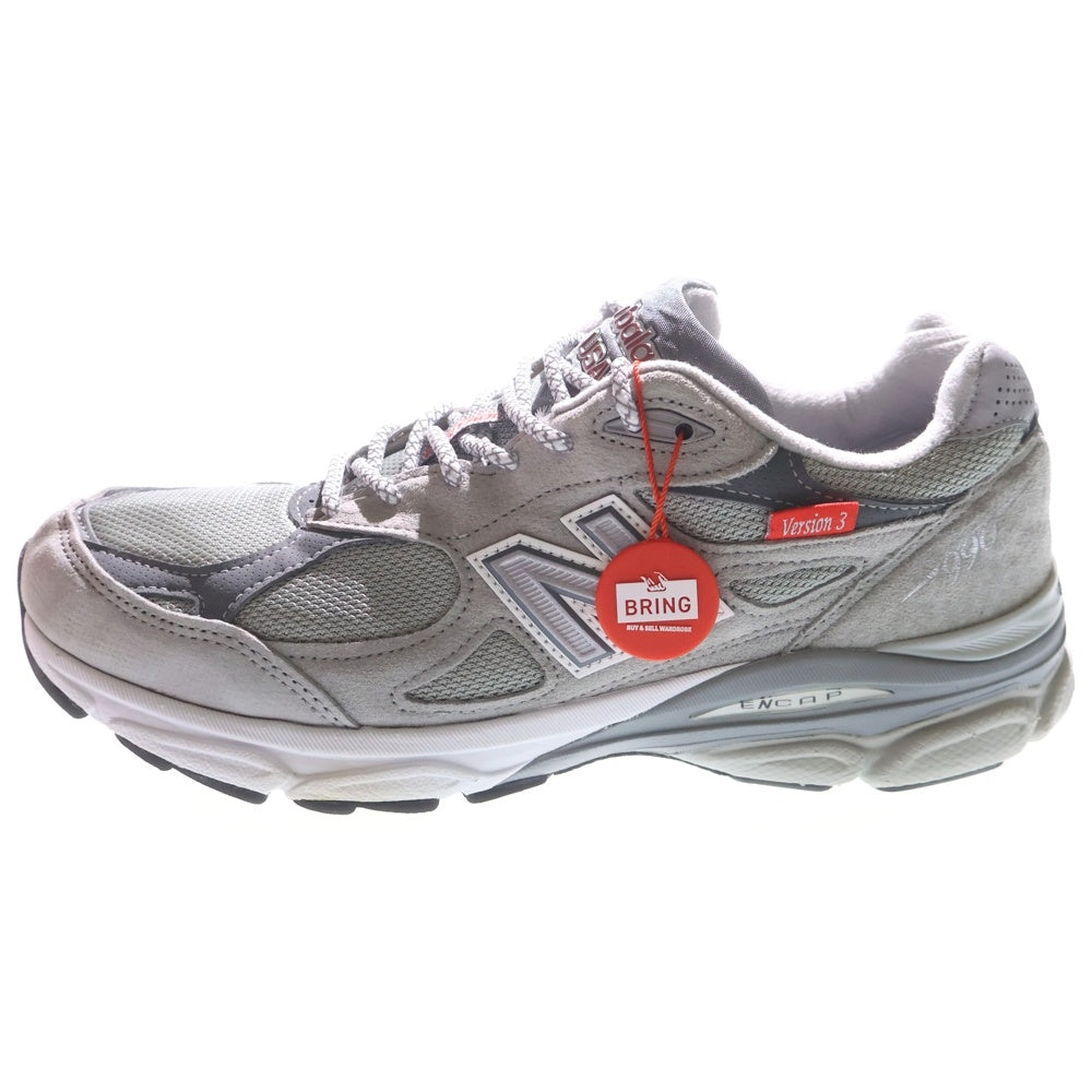 New Balance(ニューバランス) M990VS3 USA製 スウェード ローカットスニーカー グレー US9.5/27.5cm