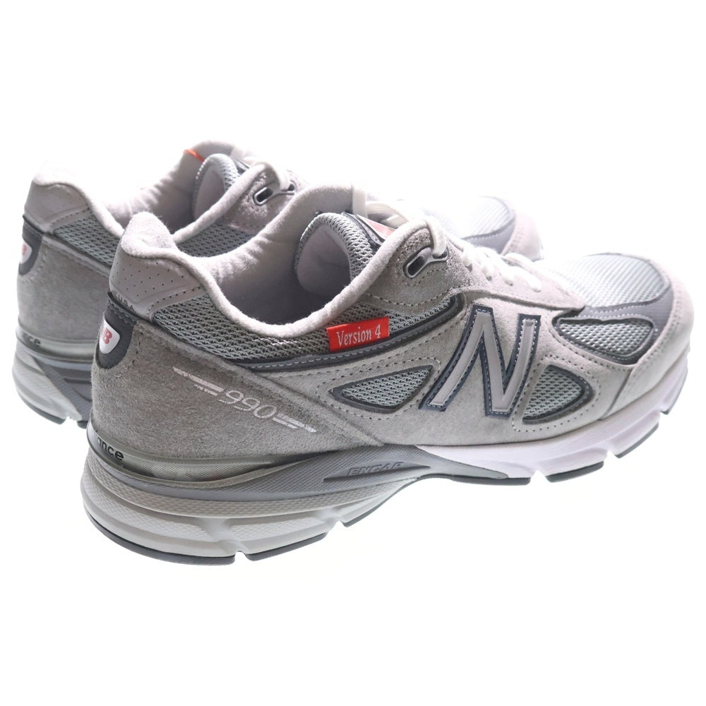 New Balance(ニューバランス) M990VS4 USA製 スウェード ローカットスニーカー グレー US9.5/27.5cm