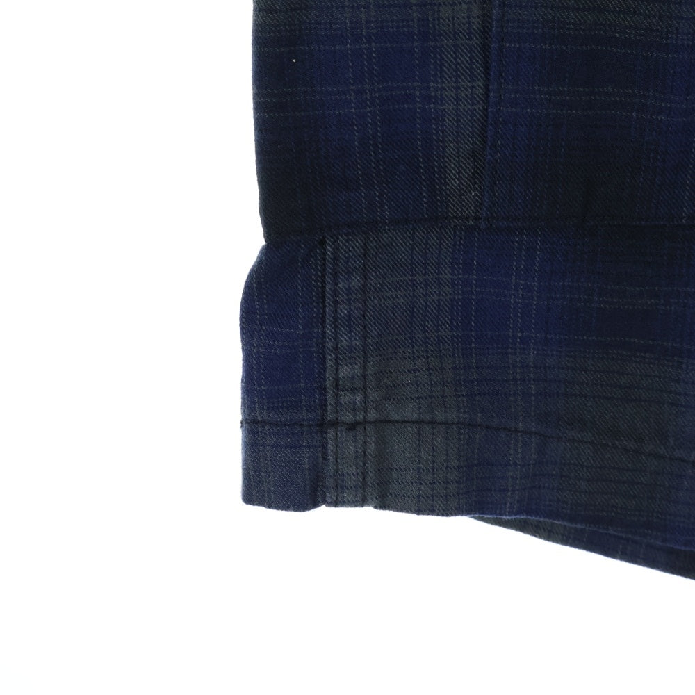 SUPREME(シュプリーム) 25SS Shadow Plaid Cargo Short シャドウ プライド カーゴ ハーフパンツ ショーツ ブルー/グレー