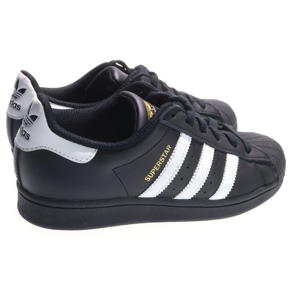 adidas(アディダス) SUPERSTAR CORE BLACK スーパースター コア ブラック 金タグ ローカットスニーカー ブラック レディース US4.5/22.5cm EG4959