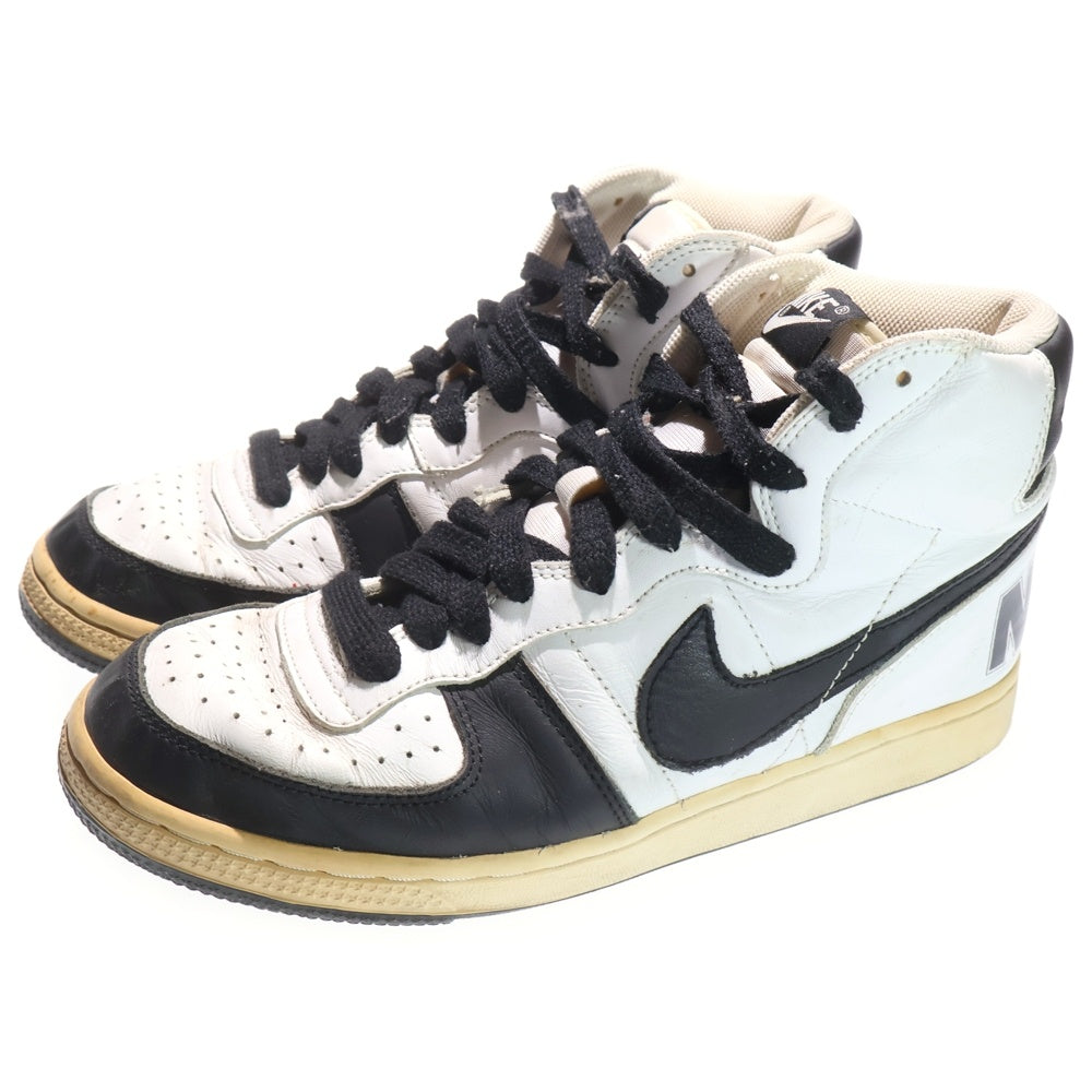 NIKE(ナイキ) 【観賞用 2004年製】TERMINATOR HI ターミネーター ハイカットスニーカー ブラック/ホワイト US8.5/26.5cm 040305 VX