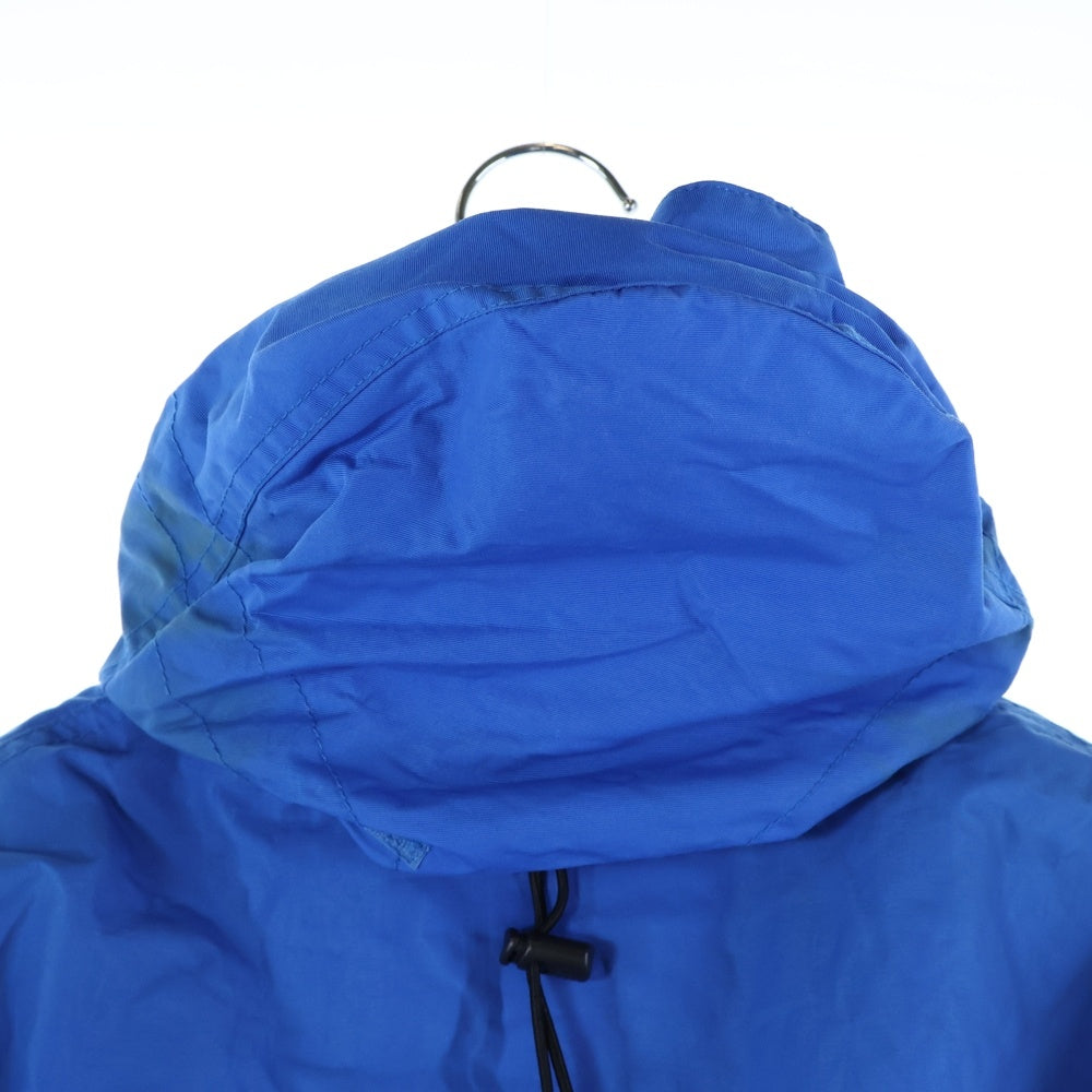 NO BRAND(ノーブランド) SESSIONS セッションズ RIDGE SERIES リッジシリーズ ナイロン フーデッドジャケット ブルー/ブラック