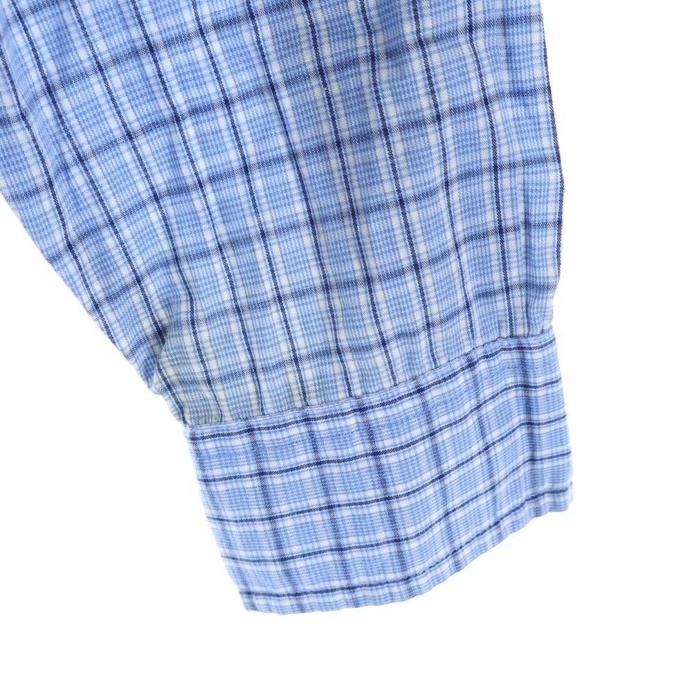 POLO RALPH LAUREN(ポロラルフローレン) ウィンドウペンチェック ボタンダウン 長袖シャツ ブルー