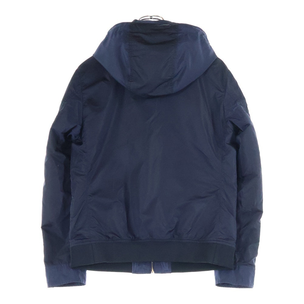 BLACK LABEL CRESTBRIDGE(ブラックレーベルクレストブリッジ) リバーシブルナイロンジップアップパーカー ネイビー 51F18-117-28