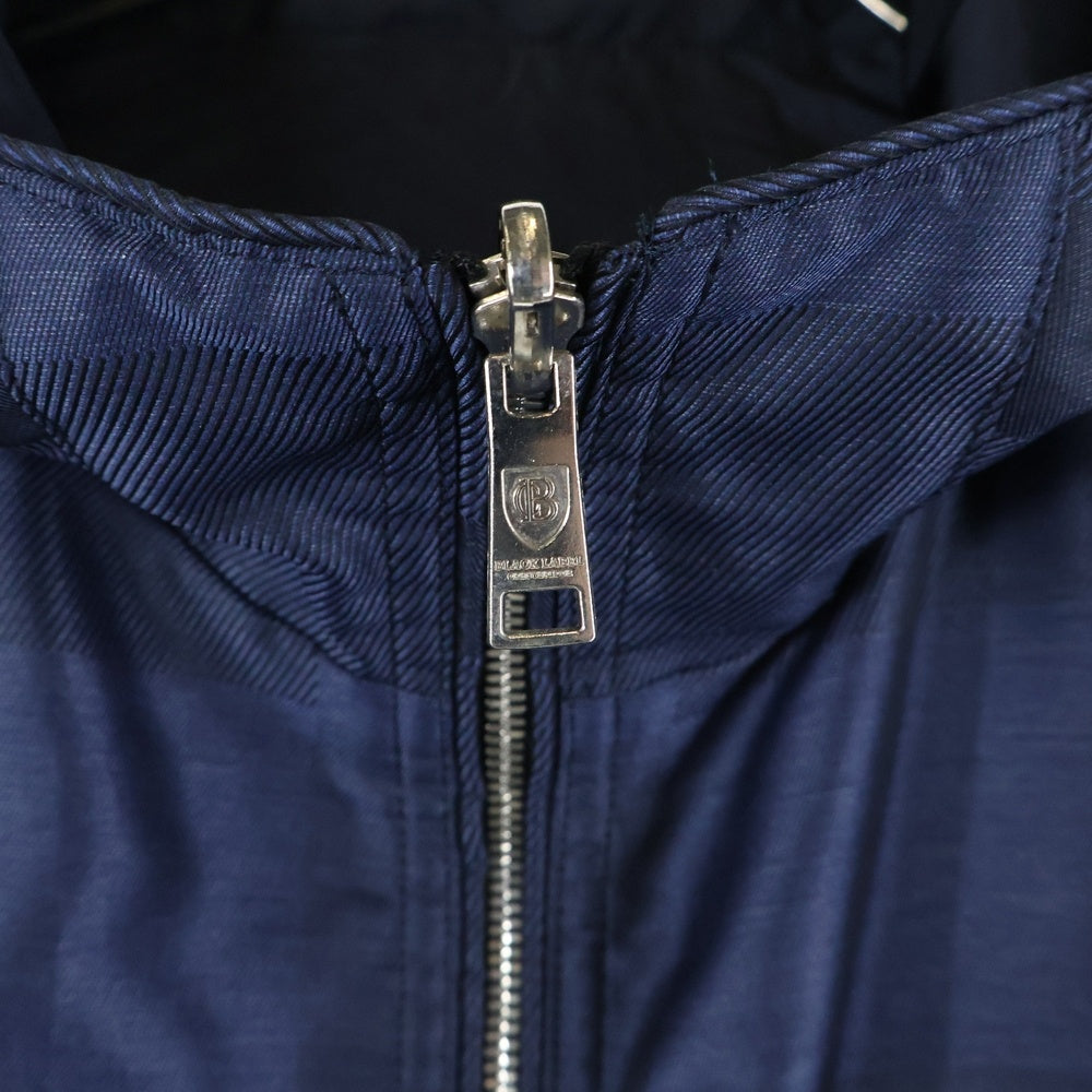 BLACK LABEL CRESTBRIDGE(ブラックレーベルクレストブリッジ) リバーシブルナイロンジップアップパーカー ネイビー 51F18-117-28