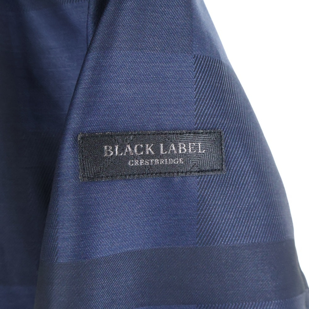 BLACK LABEL CRESTBRIDGE(ブラックレーベルクレストブリッジ) リバーシブルナイロンジップアップパーカー ネイビー 51F18-117-28