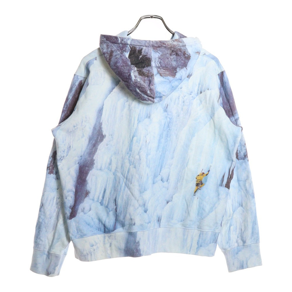 SUPREME(シュプリーム) 21SS × THE NORTH FACE ICE CLIMB HOODED SWEAT アイス クライム フーデッド スウェット パーカー ブルー