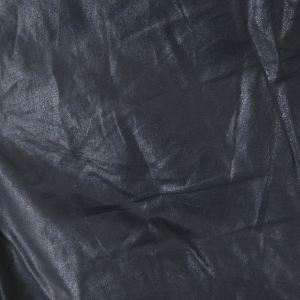 Rick Owens DRKSHDW(リックオウエンス ダークシャドウ) ドローストリング コーティング サルエルパンツ ブラック DU15S9374