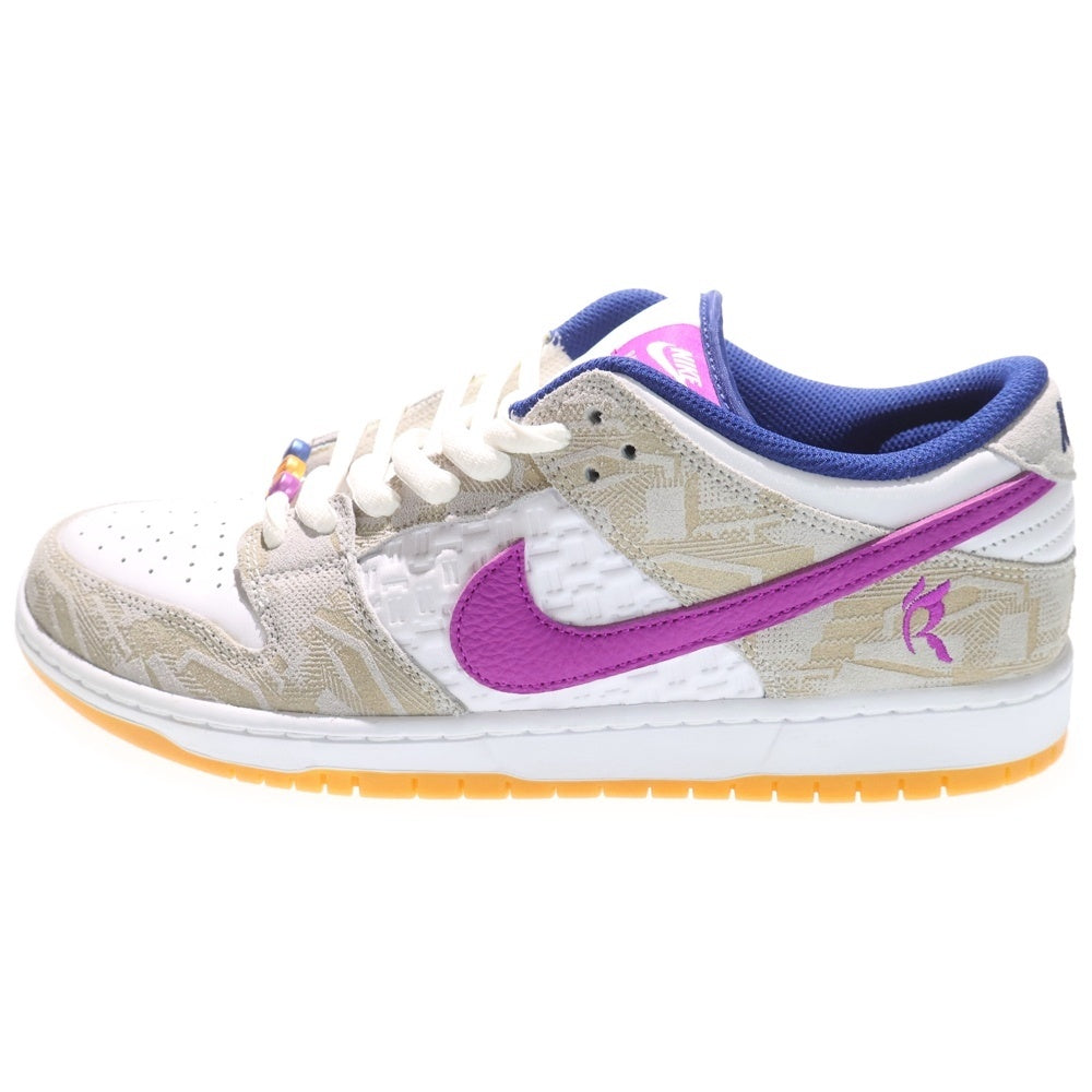 NIKE SB(ナイキエスビー) ×RAYSSA LEAL DUNK LOW PRM PURE PLATINUM AND VIVID PURPLE ローカットスニーカー FZ5251-001