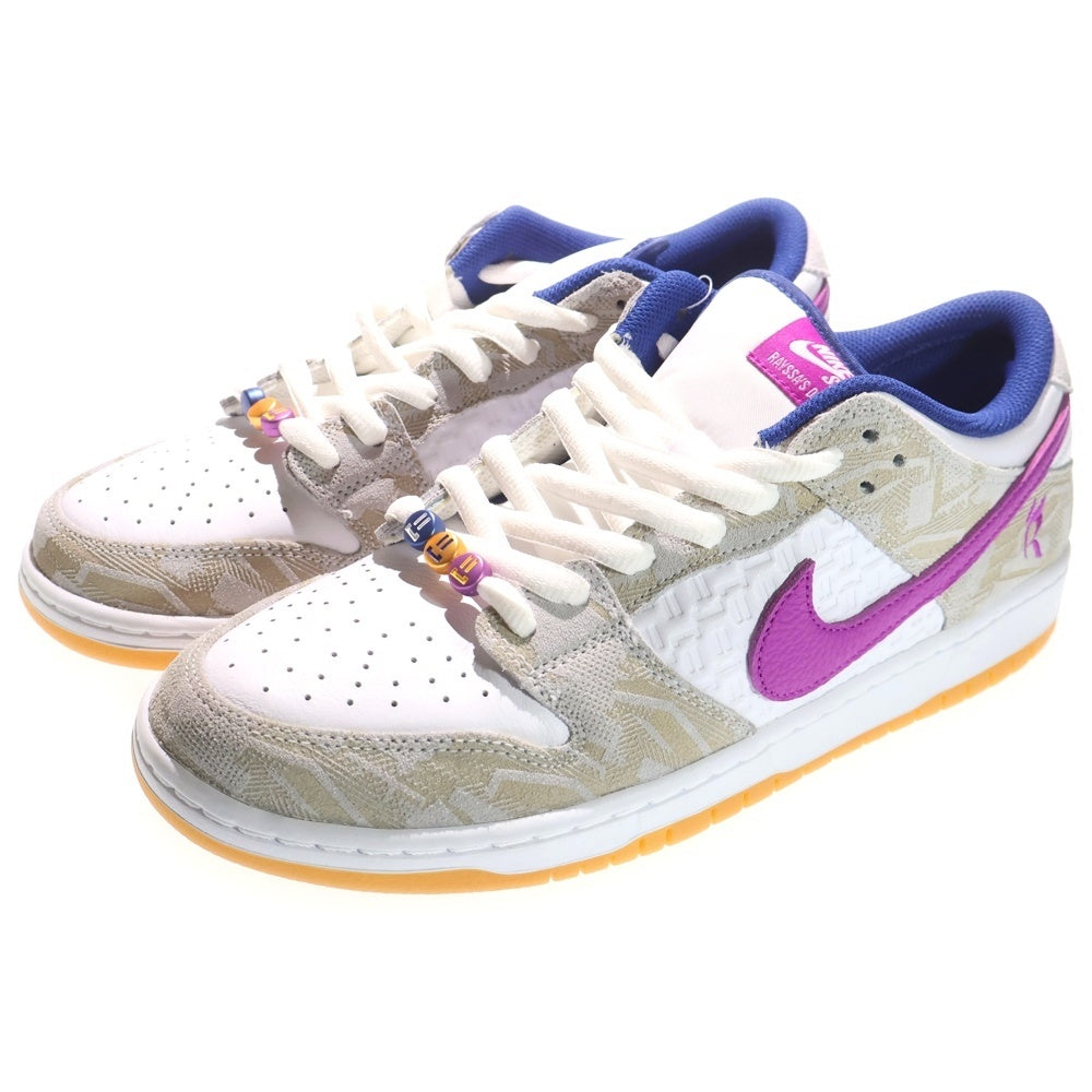NIKE SB(ナイキエスビー) ×RAYSSA LEAL DUNK LOW PRM PURE PLATINUM AND VIVID PURPLE ローカットスニーカー FZ5251-001