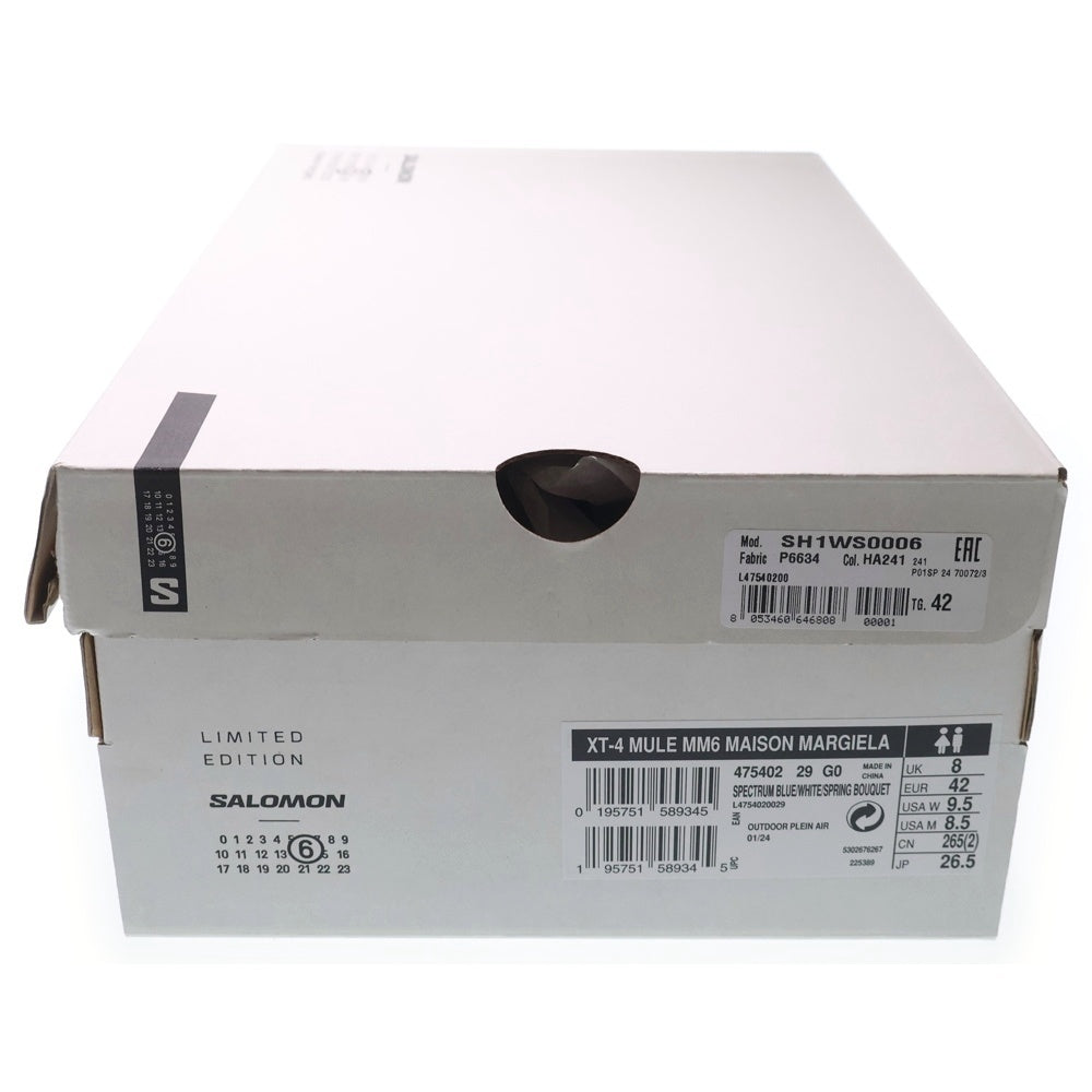 SALOMON(サロモン) 24SS ×MM6 XT-4 MULE エムエムシックス ミュール ローカットスニーカー マルチカラー US8.5/26.5cm 475402