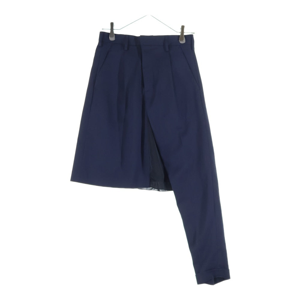 kolor(カラー) 23AW ドッキング レイヤードミニスカート レディース ネイビー 23WCL-S02103