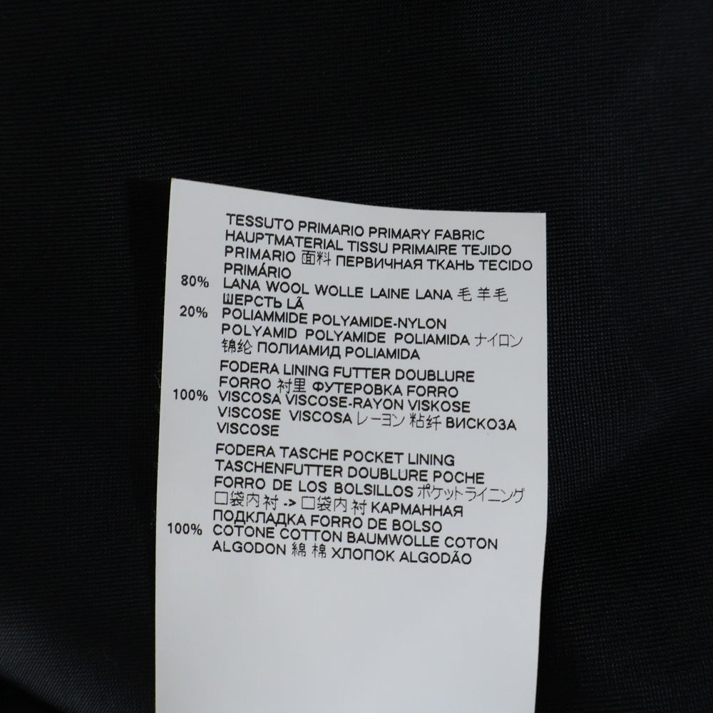 MM6 Maison Margiela(エムエムシックスメゾンマルジェラ) 19AW ウール チェスター コート レディース ブラック S52AA0070 S47852