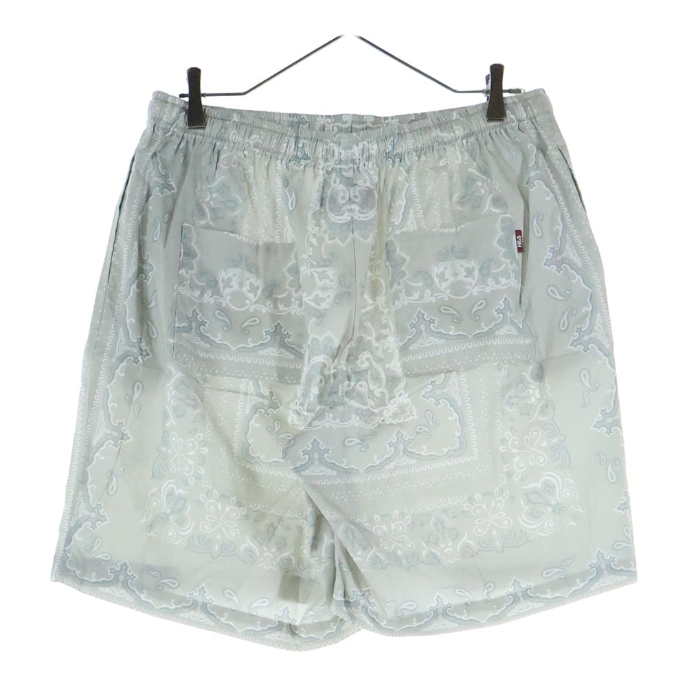 Hideandseek(ハイドアンドシーク) Bandana Pattern Short バンダナパターン ショーツ ハーフパンツ アイボリー HP-050325