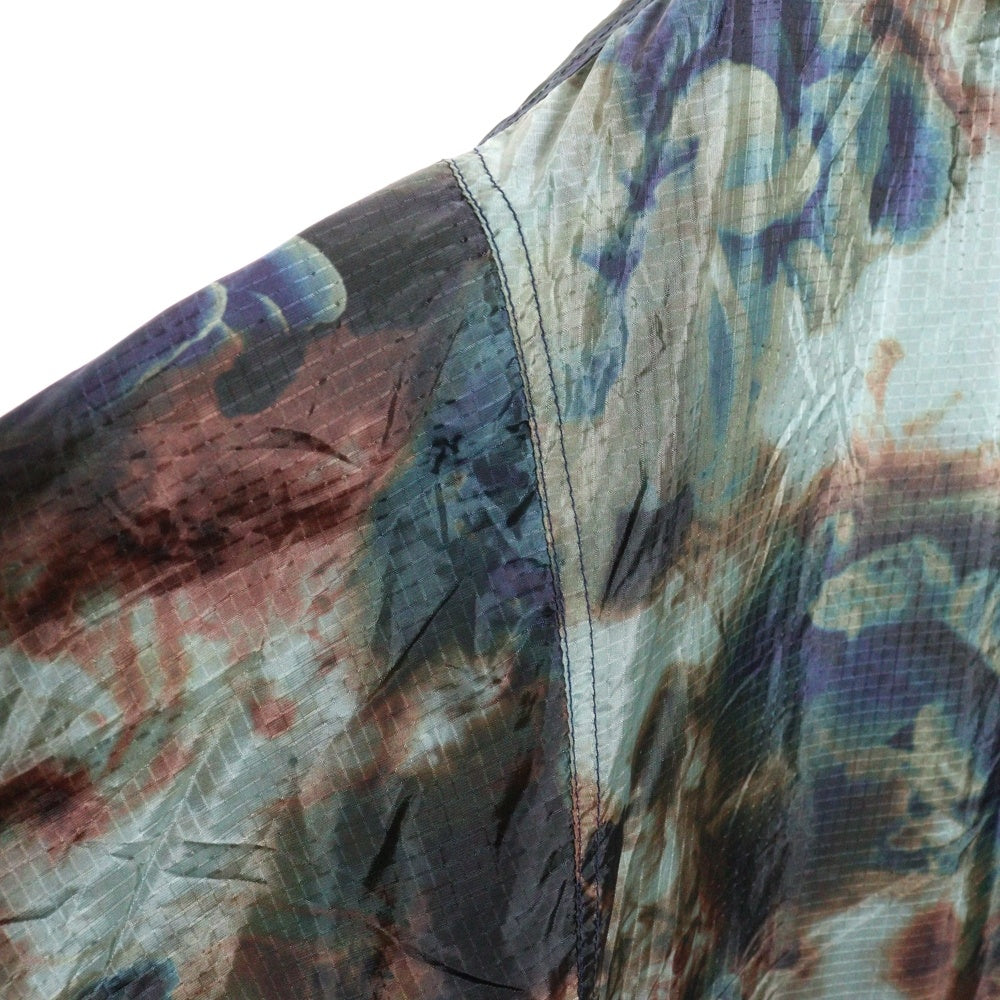 FAT(エフエーティー) SHELLSMOG シェルスモッグ 総柄 ジップアップ ナイロンジャケット マルチカラー F32510-JK04-AB