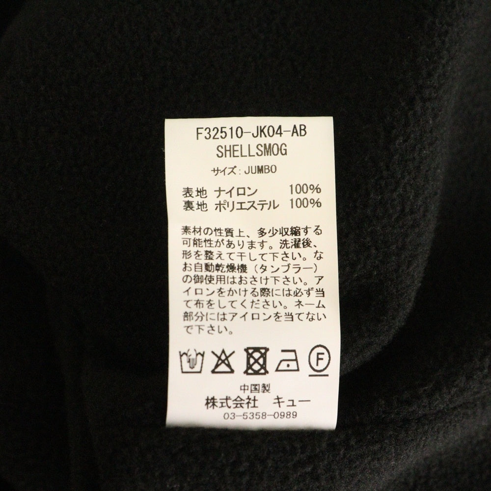 FAT(エフエーティー) SHELLSMOG シェルスモッグ 総柄 ジップアップ ナイロンジャケット マルチカラー F32510-JK04-AB