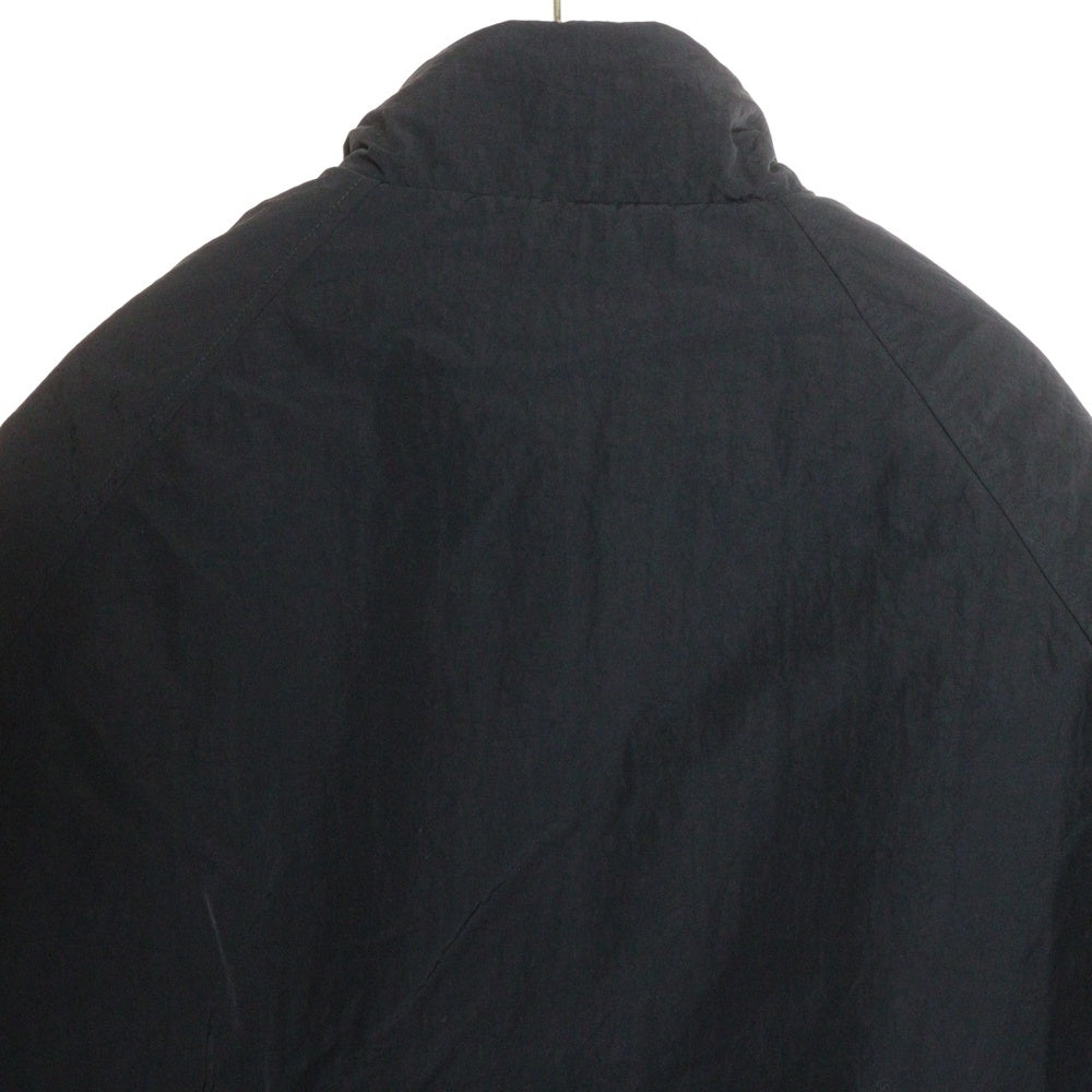 SOFT MACHINE(ソフトマシーン) ALONE JACKET アローン ジップアップ ナイロンジャケット ブラック