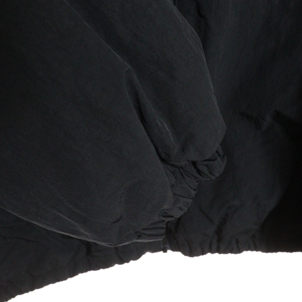 SOFT MACHINE(ソフトマシーン) ALONE JACKET アローン ジップアップ ナイロンジャケット ブラック