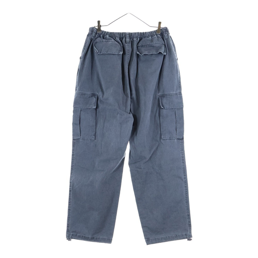 Hideandseek(ハイドアンドシーク) 24AW Easy 6P Pant ガーメントダイ イージー カーゴパンツ グレー HP-080324