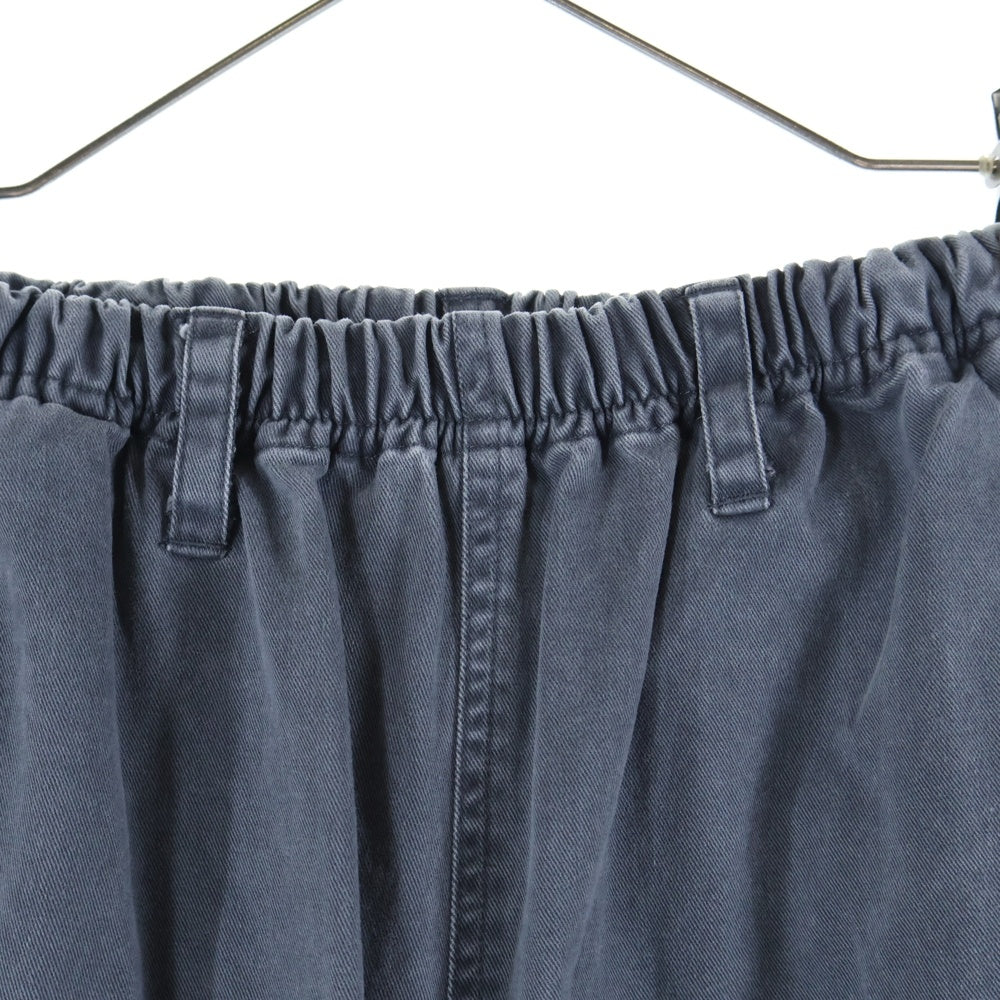 Hideandseek(ハイドアンドシーク) 24AW Easy 6P Pant ガーメントダイ イージー カーゴパンツ グレー HP-080324