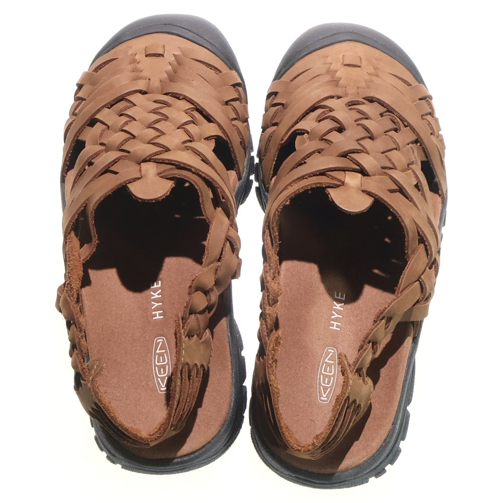 KEEN(キーン) × HYKE ハイク Rosarita II Sandal Bison ロサリタ2レザー バイソン サンダル ブラウン 1027329
