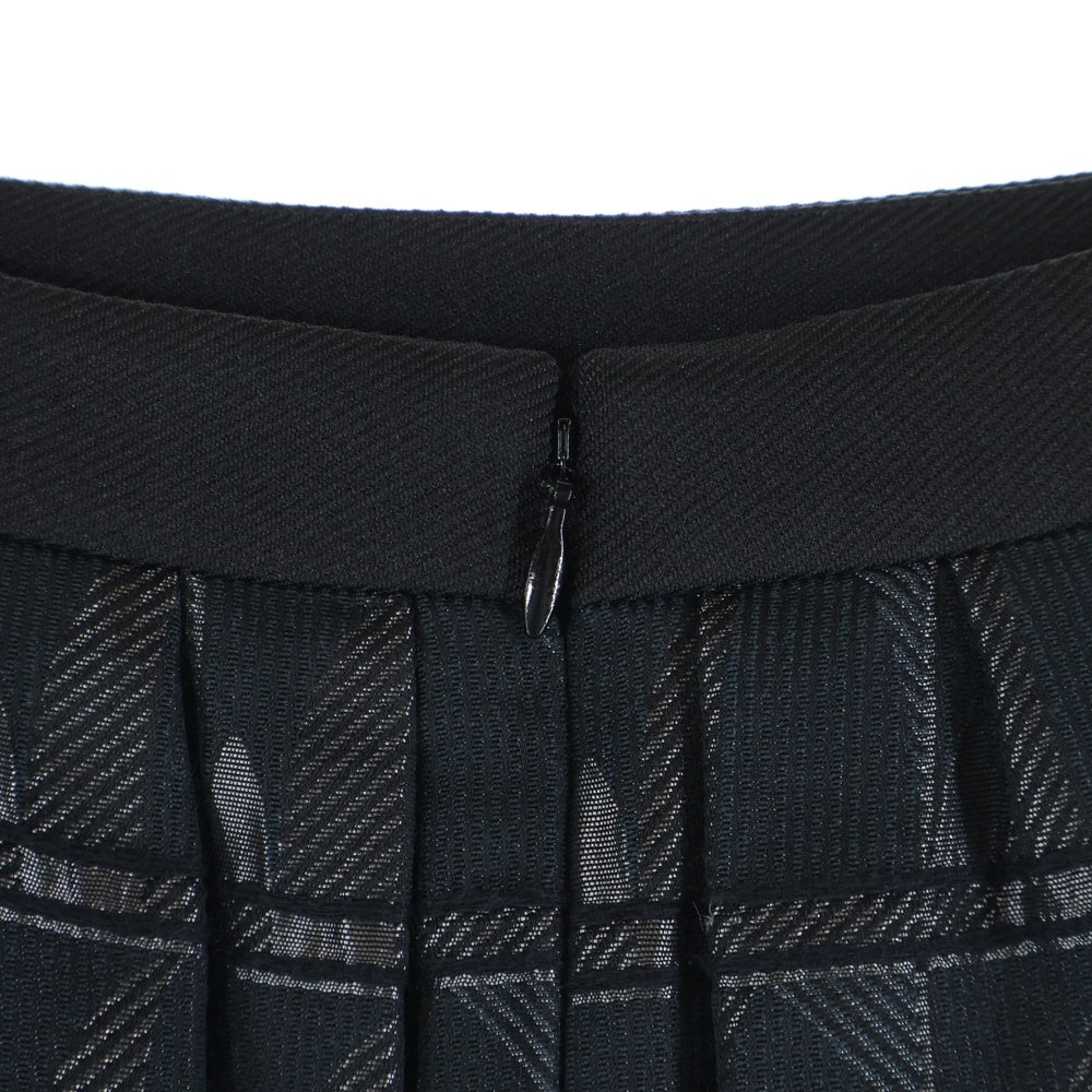 MACKINTOSH(マッキントッシュ) 総柄 ジャガード タック タイトスカート レディース ブラック G5S36-273-09