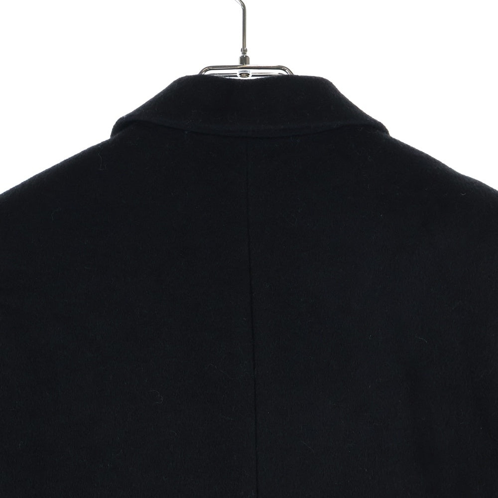 TOMORROWLAND(トゥモローランド) カシミヤ ウール 2B チェスター コート レディース ブラック