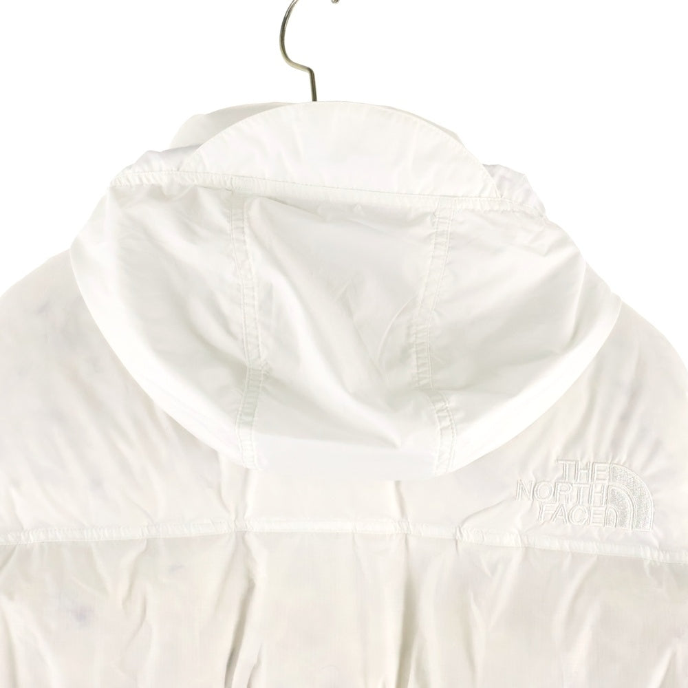 THE NORTH FACE(ザノースフェイス) UNDYED NUPTSE JACKET アンダイド ヌプシ フーデッドダウンジャケット ホワイト ND92337