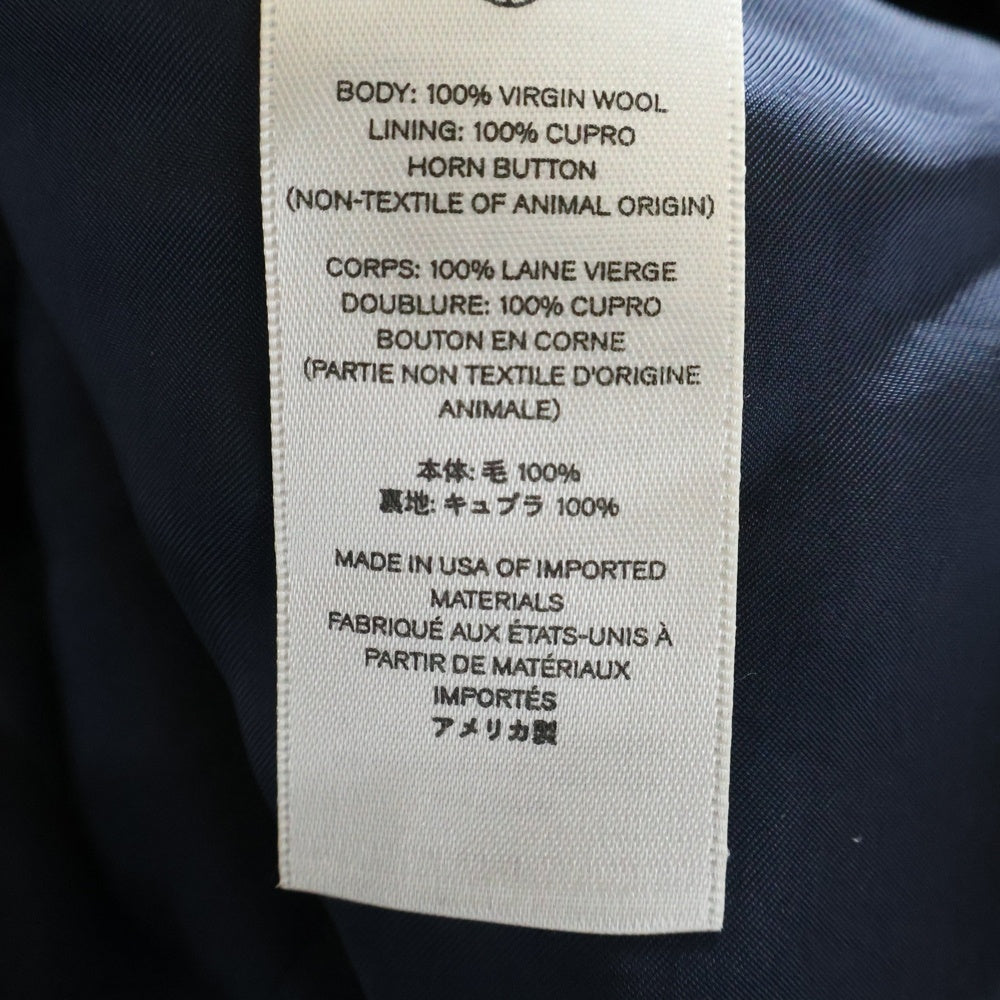THE ROW(ザロウ) Winslow jacket ウィンスロー シングルテーラードジャケット ネイビー