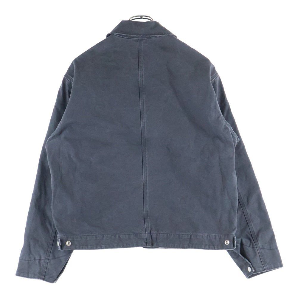 SEDAN ALL-PURPOSE(セダン オールパーパス) Vintage Washed Cotton Duck Jacket ヴィンテージ ウォッシュ ジップアップ ジャケット グレー SD25F-JK02