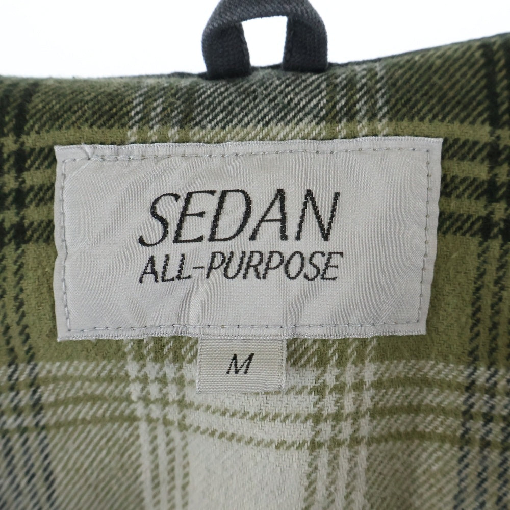 SEDAN ALL-PURPOSE(セダン オールパーパス) Vintage Washed Cotton Duck Jacket ヴィンテージ ウォッシュ ジップアップ ジャケット グレー SD25F-JK02