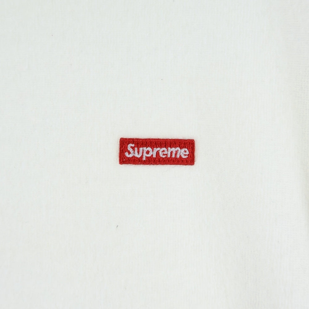 SUPREME(シュプリーム) 17SS Terry Small Box Tee テリー スモールボックスロゴ パイル生地 クルーネック カットソー 半袖Tシャツ ホワイト