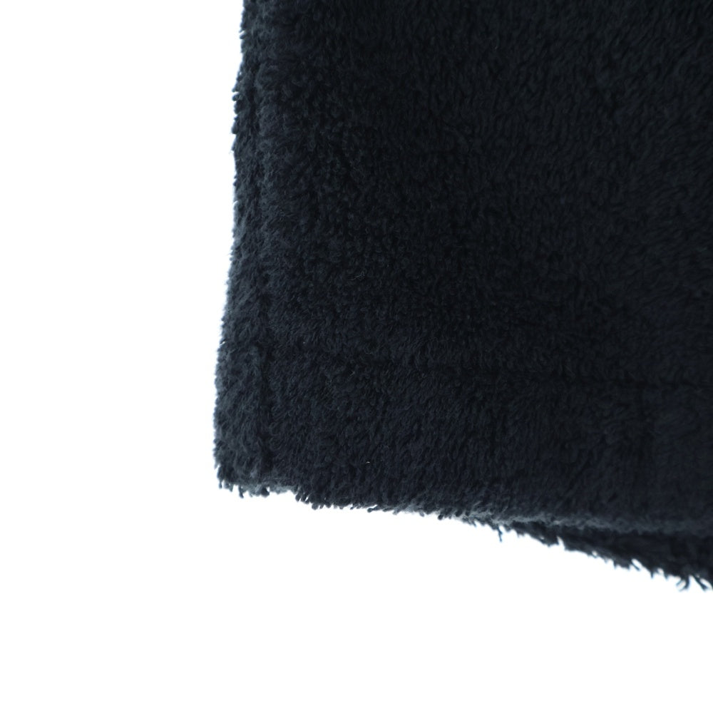 SUPREME(シュプリーム) 17SS Terry Shorts テリー パイル生地 ロゴデザイン ドローストリング ショートパンツ ブラック