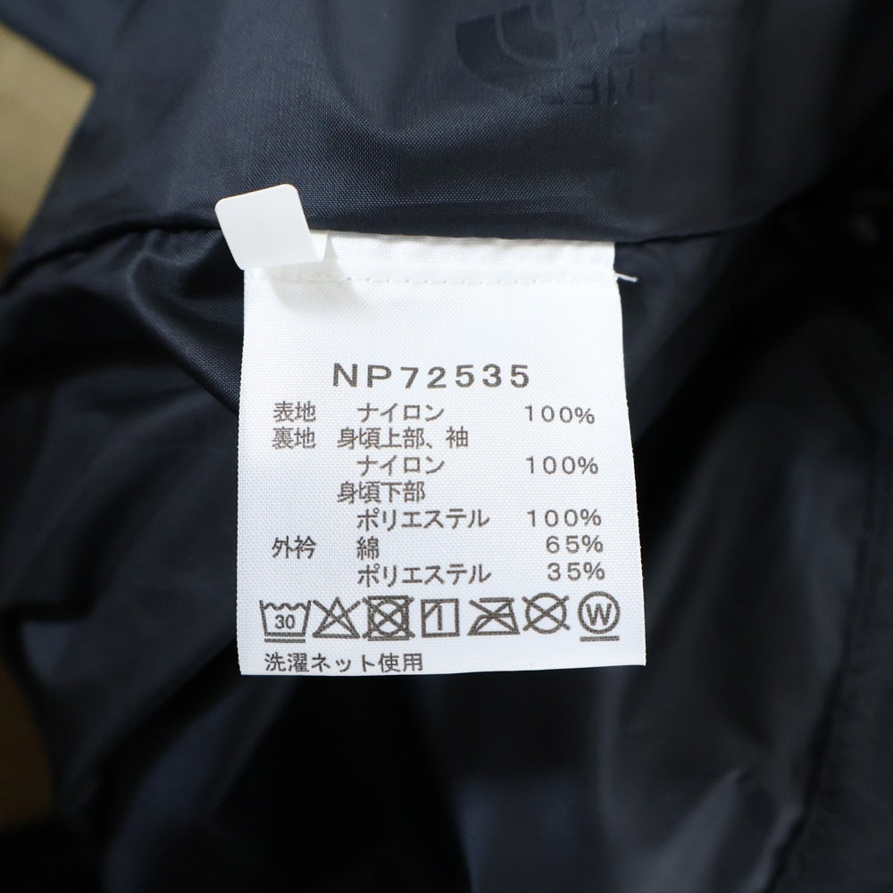 THE NORTH FACE(ザノースフェイス) MOUNTAIN COVERALL マウンテン コーデュロイカラー ナイロン カバーオール ブラック NP72535
