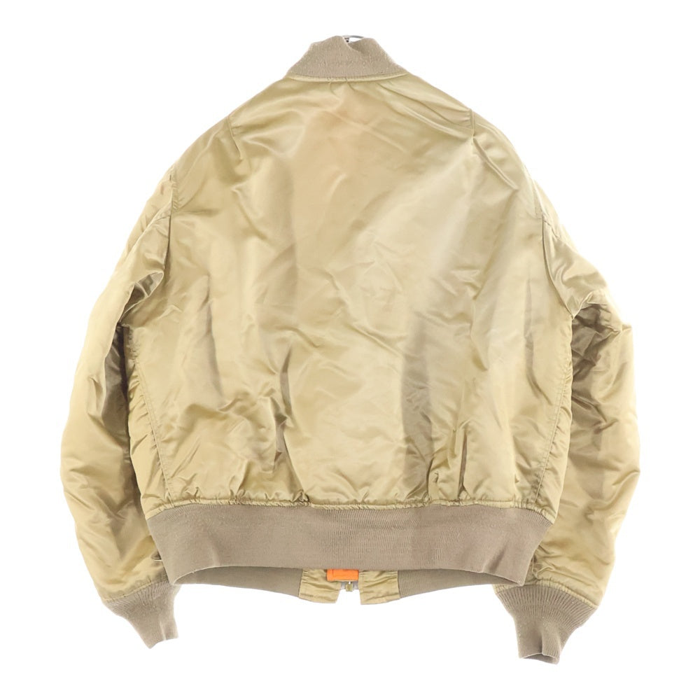 NO BRAND(ノーブランド) Corinth MFG.CO（コリンスマニファクチュア）90S MA-1 フライトジャケット カーキ